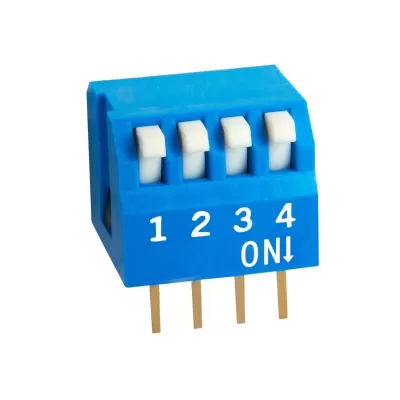 DIP Switch ECDP04-Blue