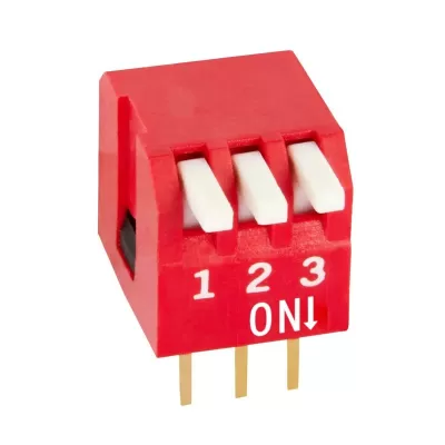 DIP Switch ECDP03-Red