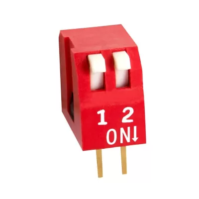 DIP Switch ECDP02-Red