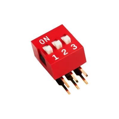 DIP Switch ECDA03-Red