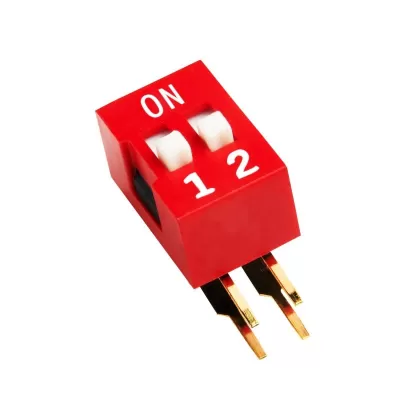 DIP Switch ECDA02-Red