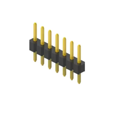 EC Straight series single row 1.27mm pitch 1*1PIN-1*50PIN