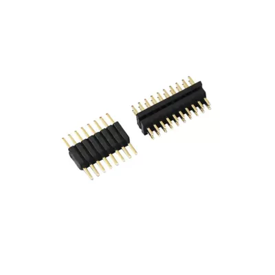 EC Straight series Double row 1.27mm*1.27mm Plastic height 2.50mm pitch 1*1PIN-1*50PIN