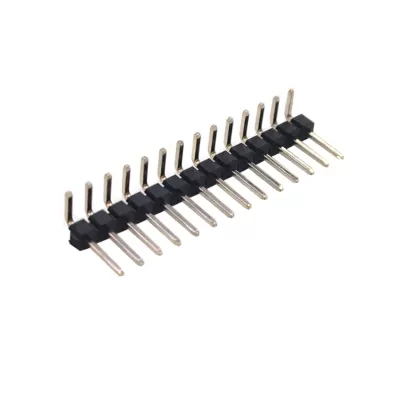 EC Curved series Double row 2.54mm*2.54mm pitch 1*1PIN-1*40PIN