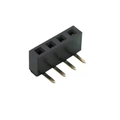 EC U-terminal Female header Surface Mount series Single row 1.27 mm Plastic height 4.30 mm pitch 1*1PIN-1*50PIN