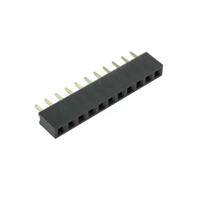 EC U-terminal Female header Straight series single row 2.00mm pitch 1*1PIN-1*40PIN