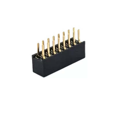 EC U-terminal Female header Straight series single row 2.00mm pitch 1*1PIN-1*40PIN(Closed terminal)