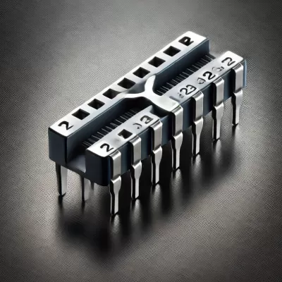 EC Y-terminal Female header Straight series single row 1.27mm pitch 1*1PIN-1*40PIN