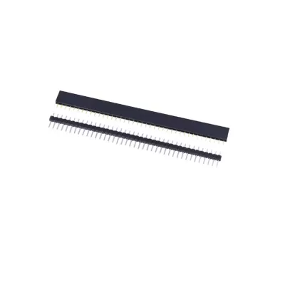 EC Y-terminal Female header Straight series single row 2.54mm pitch 1*1PIN-1*50PIN