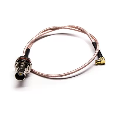 BNC Jack to MCX Plug RF Cable 50cm RG178 Cable 50 Ohm